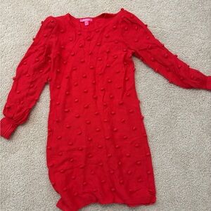 Lilly Pulitzer Vibrant Red Knit Sweater